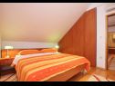 Apartementen Nevenkos - 20 m from beach A1(6+1), A2(4+2) Kuciste - Schiereiland Peljesac  - Appartement - A2(4+2): slaapkamer