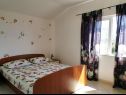 Apartementen Jaki - 150 m from beach A1(4), SA2(2+1), A3(4), A4(4), SA5(3) Orebic - Schiereiland Peljesac  - Appartement - A3(4): slaapkamer