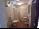 Apartementen Vido - 150 m from beach: A1(2+2), A2(6+3) Trpanj - Schiereiland Peljesac  - Appartement - A1(2+2): badkamer met toilet