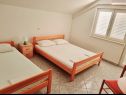 Apartementen Vido - 150 m from beach: A1(2+2), A2(6+3) Trpanj - Schiereiland Peljesac  - Appartement - A2(6+3): slaapkamer