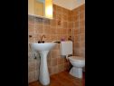 Apartementen Maris - next to the beach: A1(8) Lukovo Sugarje - Riviera Senj  - Appartement - A1(8): badkamer met toilet