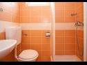 Apartementen en kamers Vjenceslava - with parking : A1(4+2), A2(3+2), A3(2+1), A4(2+1), R5(2) Senj - Riviera Senj  - Appartement - A3(2+1): badkamer met toilet