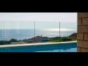 Vakantiehuizen Filippo - with pool : H(8+2) Bilo - Riviera Sibenik  - Kroatië  - uitzicht op zee