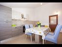 Apartementen Per - comfortable  family apartments A1(2+2), A2(4+1), A3(2+2) Grebastica - Riviera Sibenik  - Appartement - A3(2+2): keuken en eetkamer