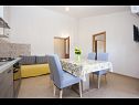 Apartementen Per - comfortable  family apartments A1(2+2), A2(4+1), A3(2+2) Grebastica - Riviera Sibenik  - Appartement - A3(2+2): eetkamer