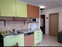 Apartementen Dragi - at the beach & parking: A1(2+2), A2(2+1) Baai Kanica (Rogoznica) - Riviera Sibenik  - Kroatië  - Appartement - A1(2+2): keuken