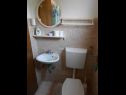 Apartementen Nadica - sea view: A1(2+1), A2(2+1), A4(4) Baai Kanica (Rogoznica) - Riviera Sibenik  - Appartement - A1(2+1): badkamer met toilet