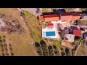 Vakantiehuizen Villa Karaga - with private pool: H(8+1) Ljubotic - Riviera Sibenik  - Kroatië  - huis