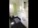 Apartementen Jadra - with parking : A1 Lavanda(3+1), A2 Ruzmarin(3+1) Primosten - Riviera Sibenik  - Appartement - A2 Ruzmarin(3+1): badkamer met toilet