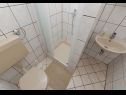 Apartementen Neda - 150 M from pebble beach : A1(6), A2(4), SA3(2) Primosten - Riviera Sibenik  - Studio-appartment - SA3(2): badkamer met toilet