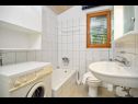 Apartementen Modri Dragulj - with pool : A1(2), A2(4), A3(4) Razanj - Riviera Sibenik  - Appartement - A3(4): badkamer met toilet