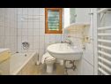 Apartementen Modri Dragulj - with pool : A1(2), A2(4), A3(4) Razanj - Riviera Sibenik  - Appartement - A3(4): badkamer met toilet