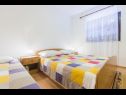Apartementen Milans - 25m from the beach: A3(2+2), A4(2+2), A5(6+1) Razanj - Riviera Sibenik  - Appartement - A3(2+2): slaapkamer