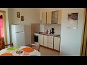 Apartementen Fran - only 150m from beach: A1(4+2), A2(2+1) Rogoznica - Riviera Sibenik  - Appartement - A2(2+1): keuken en eetkamer