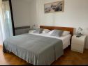 Apartementen Bilja - 20 M from the sea A1(2), A2(2), A3(2), A4(6) Rogoznica - Riviera Sibenik  - Appartement - A1(2): slaapkamer