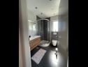 Apartementen Bilja - 20 M from the sea A1(2), A2(2), A3(2), A4(6) Rogoznica - Riviera Sibenik  - Appartement - A4(6): badkamer met toilet
