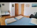 Apartementen Tonci - by the sea: A2(4), A3(4) Rogoznica - Riviera Sibenik  - Appartement - A3(4): slaapkamer