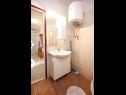 Apartementen Rosemary - gorgeous garden : A1(4+1), A2(4+1) Rogoznica - Riviera Sibenik  - Appartement - A2(4+1): badkamer met toilet