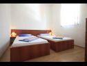 Apartementen Deep Blue A1 PR(6+1), A2 KAT(6+1), A3(4+1) Srima - Riviera Sibenik  - Appartement - A2 KAT(6+1): slaapkamer
