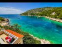 Vakantiehuizen Silva - with pool and great view: H(7) Baai Stivasnica (Razanj) - Riviera Sibenik  - Kroatië  - strand