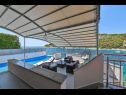 Vakantiehuizen Peros - heated pool: H(8) Baai Stivasnica (Razanj) - Riviera Sibenik  - Kroatië  - buitenzwembad