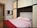 Apartementen Mila - family friendly & comfortable: A1 (6+1) Vodice - Riviera Sibenik  - Appartement - A1 (6+1): slaapkamer