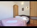 Apartementen Lasan - 150 m from sea: A1(4), A2(4) Vodice - Riviera Sibenik  - Appartement - A2(4): slaapkamer
