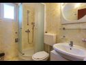 Apartementen Lasan - 150 m from sea: A1(4), A2(4) Vodice - Riviera Sibenik  - Appartement - A1(4): badkamer met toilet