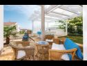 Apartementen Big blue - terrace lounge: A1(4) Vodice - Riviera Sibenik  - huis