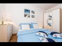 Apartementen Big blue - terrace lounge: A1(4) Vodice - Riviera Sibenik  - Appartement - A1(4): slaapkamer