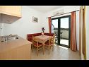 Apartementen Toni - with pool and view: A1(4), A2(4), A3(4), A4(4) Maslinica - Eiland Solta  - Appartement - A4(4): eetkamer