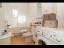 Apartementen Ivan - 60 m from sea: A1(4) Necujam - Eiland Solta  - Appartement - A1(4): badkamer met toilet