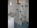 Vakantiehuizen Ina - peaceful H Pierida (8+4) Stomorska - Eiland Solta  - Kroatië  - H Pierida (8+4): badkamer met toilet