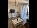 Apartementen Nino - with view, adults only: A1-Sunce(2), A2-More(4) Stomorska - Eiland Solta  - Appartement - A2-More(4): woonkamer