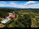 Vakantiehuizen Brapa - open swimming pool: H(4) Hrvace - Riviera Split  - Kroatië  - huis