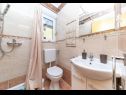 Apartementen Niko - modern: SA1(2), A2(2+2), A3(2+2), A4(4+2) Kastel Luksic - Riviera Split  - Studio-appartment - SA1(2): badkamer met toilet