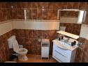 Apartementen Niko - modern: SA1(2), A2(2+2), A3(2+2), A4(4+2) Kastel Luksic - Riviera Split  - Appartement - A2(2+2): badkamer met toilet