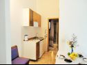 Apartementen Božana - with parking : A1(2), A2(2+1), A3(3+2) Kastel Luksic - Riviera Split  - Appartement - A2(2+1): keuken en eetkamer