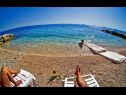 Apartementen Knez 1 - 50 m from beach: A3(4) Podstrana - Riviera Split  - strand