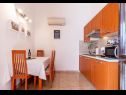 Apartementen Branka - 50 m from beach: A1(2+2) Podstrana - Riviera Split  - Appartement - A1(2+2): keuken en eetkamer