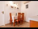 Apartementen Branka - 50 m from beach: A1(2+2) Podstrana - Riviera Split  - Appartement - A1(2+2): eetkamer