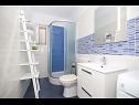 Apartementen Anamarija - garden terrace : A1(4) Split - Riviera Split  - Appartement - A1(4): badkamer met toilet