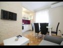 Apartementen Snjezanal- in the center A1(4) Split - Riviera Split  - Appartement - A1(4): woonkamer