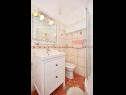 Apartementen Ivory - central and comfortable: A1(2+1), A2(2+1) Split - Riviera Split  - Appartement - A2(2+1): badkamer met toilet
