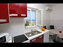 Apartementen Marija - beautiful sea view: A1(4+1) Drvenik Mali (Eiland Drvenik Mali) - Riviera Trogir  - Appartement - A1(4+1): keuken