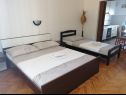 Apartementen Anka- comfortable and affordable A2(3+2), A1(6) Marina - Riviera Trogir  - Appartement - A2(3+2): slaapkamer