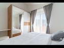 Apartementen Lux 3 - heated pool: A5(4+2), A6(4+2) Marina - Riviera Trogir  - Appartement - A6(4+2): slaapkamer