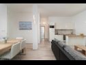Apartementen Lux 3 - heated pool: A5(4+2), A6(4+2) Marina - Riviera Trogir  - Appartement - A6(4+2): eetkamer