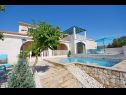 Vakantiehuizen Stone&Olive - with pool: H(5+1) Marina - Riviera Trogir  - Kroatië  - huis