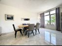 Apartementen Mia - with pool: A1(4) Marina - Riviera Trogir  - Appartement - A1(4): eetkamer